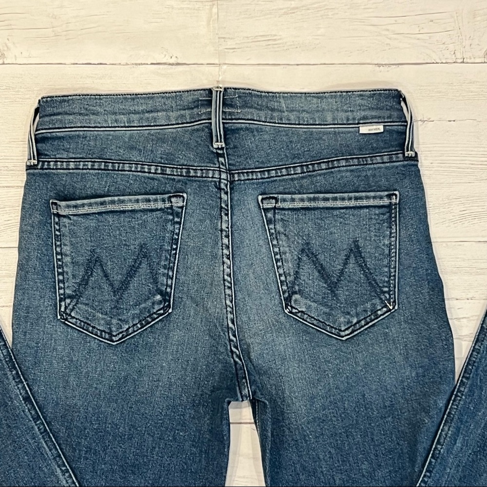 MOTHER Jeans The Runaway Step Fray Size 28